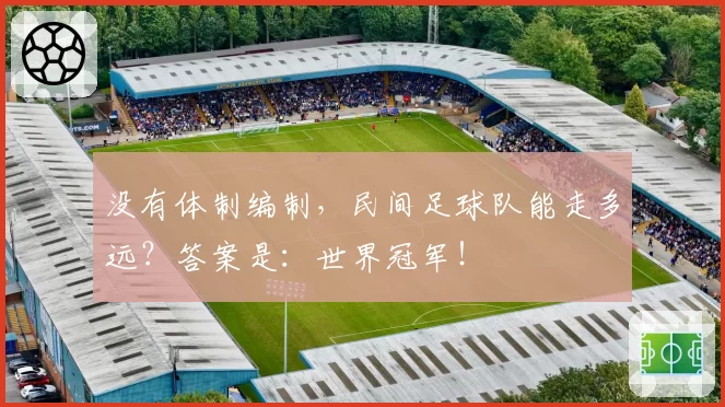 没有体制编制，民间足球队能走多远？答案是：世界冠军！